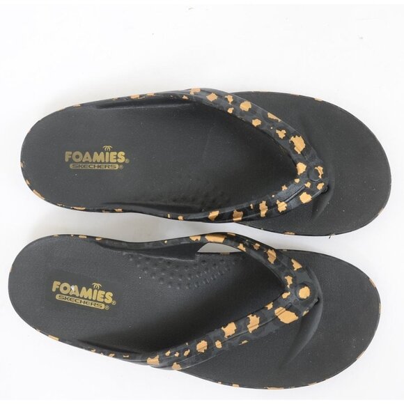 Skechers Bay Breeze Women's 8.5 Air-Cooled Memory Foam Sandal Thong Flip Flop - Picture 1 of 7